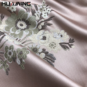 In stock Hot selling Yarn Dyed Silk Dupion Silk Tufflet Fabric Chinese style fabric Satin fabric For Curtain