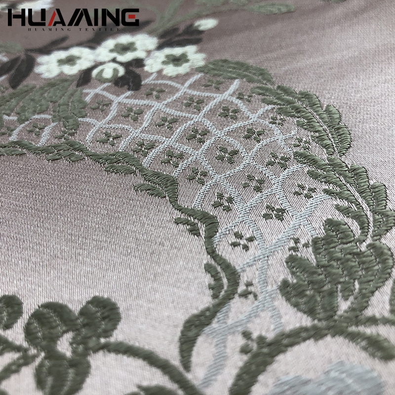 In stock Hot selling Yarn Dyed Silk Dupion Silk Tufflet Fabric Chinese style fabric Satin fabric For Curtain