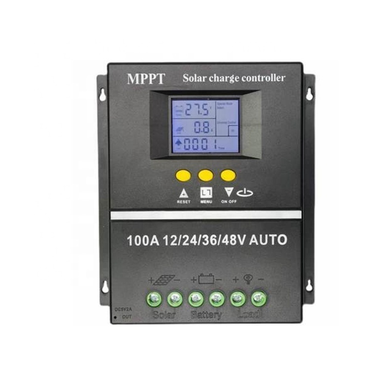 60A 80A 100A 12V/24V/36V/48V PWM MPPT Solar Charge Controller For Lithium Battery