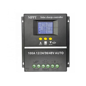 60A 80A 100A 12V/24V/36V/48V PWM MPPT Solar Charge Controller For Lithium Battery