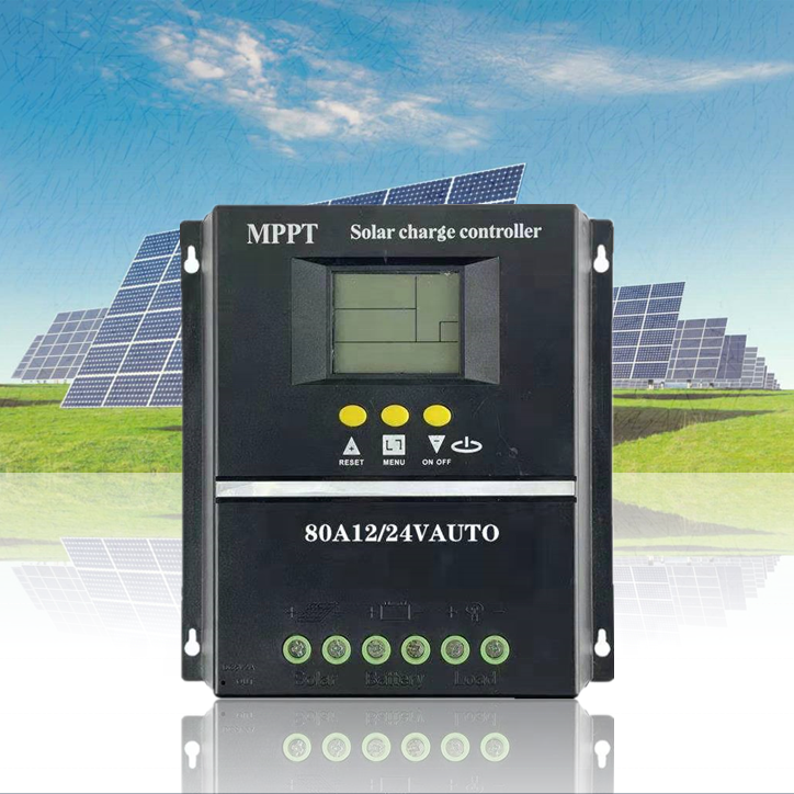 60A 80A 100A 12V/24V/36V/48V PWM MPPT Solar Charge Controller For Lithium Battery