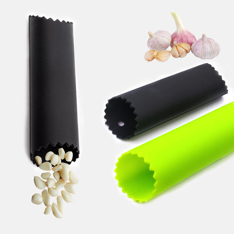 HUAMJ Kitchen Tool Peel Garlic Fast & Easy Peeling Garlic Cloves For Food Grade Silicone Garlic Peeler Peeler Of Roller Of Tube