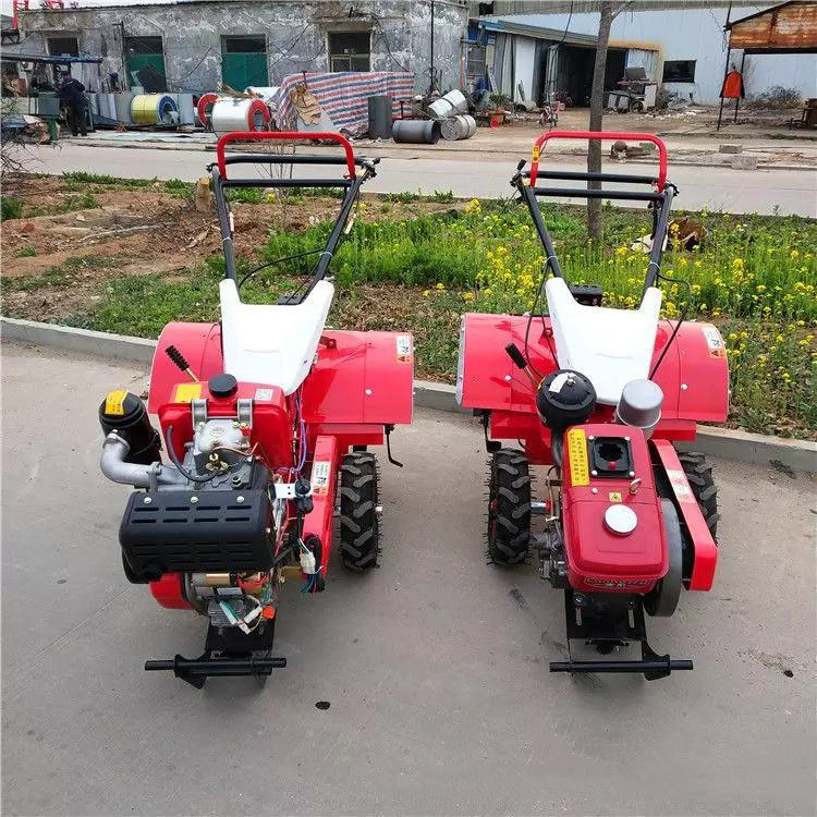 Agriculture  high professional cultivator tiller diesel diesel engine power tiller 7.5hp power tiller dridging plough cultivator