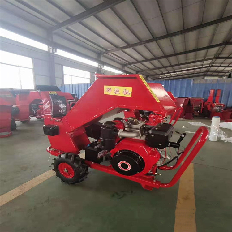 Easy operation garden orchard waste tree branches shredder wood crusher sawdust making machine waste wood grinder