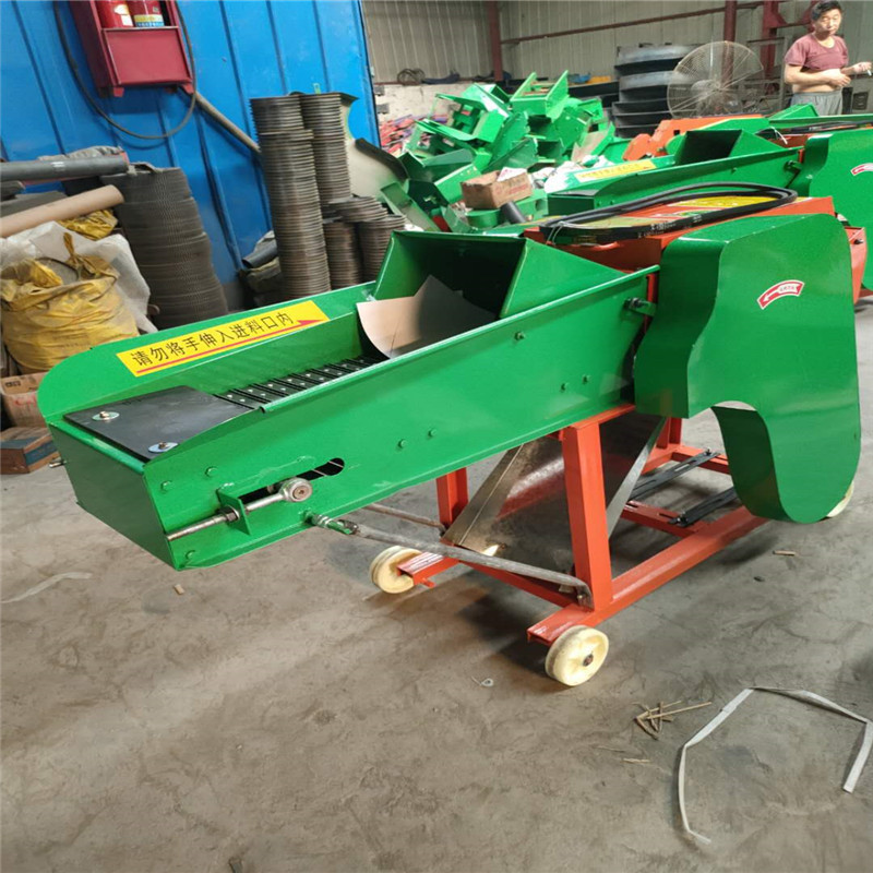 Farm use hay cutting machine motor feed processing machine rice straw chaff cutter machine