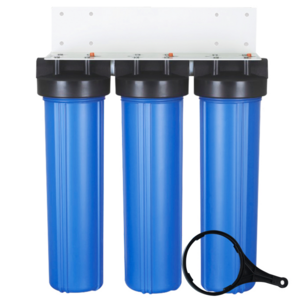 CE 3 Stage Water Filter Domestic Ro Systems Jumbo Big Blue Housing Water Softening System Central House Home Water Purification