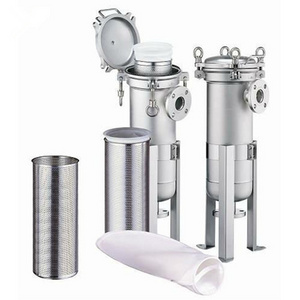 Best Sale SS Filter Housing Water Treatment Machine Stainless Steel Filter Housing 20'' High Flow Cartridge Bag's Filter Housing