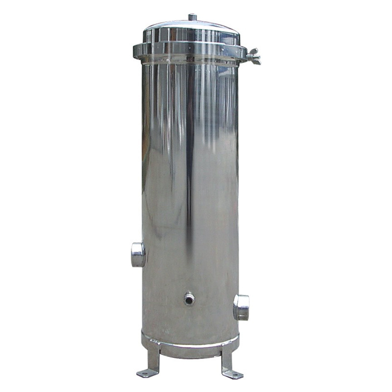 Best Sale SS Filter Housing Water Treatment Machine Stainless Steel Filter Housing 20'' High Flow Cartridge Bag's Filter Housing