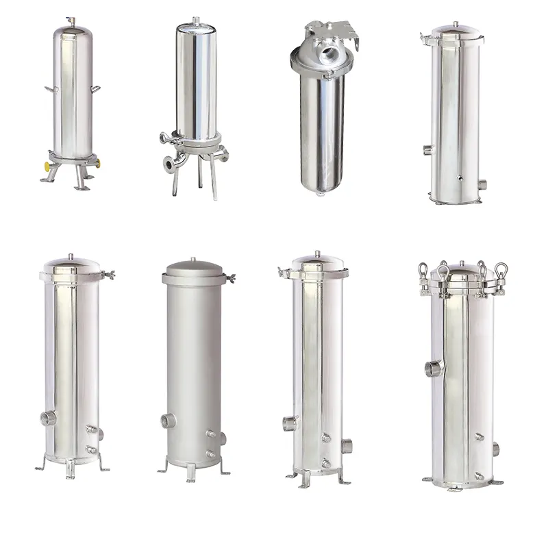 Best Quality Industrial SS Water Pre-filter Housing 10