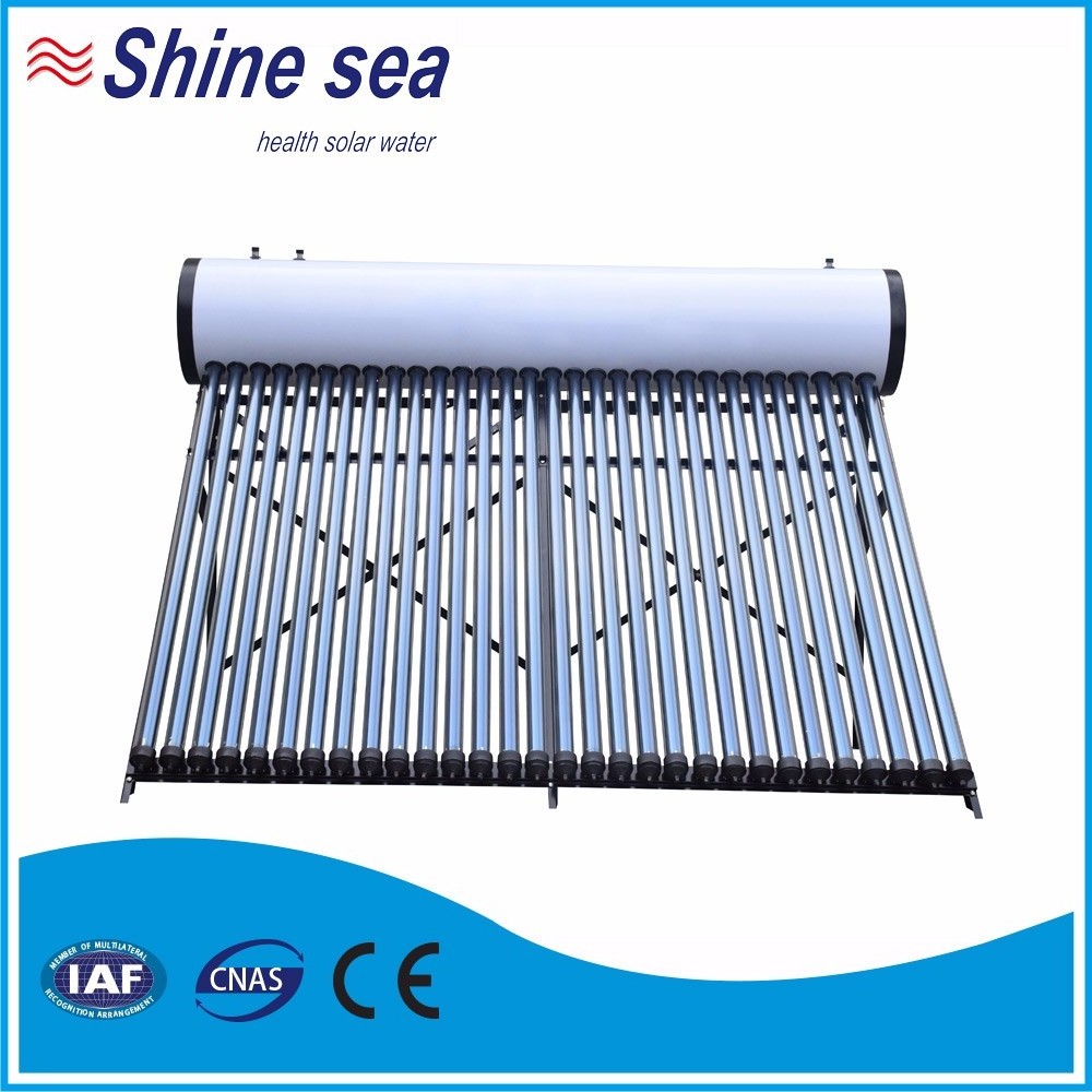 Evacuated tubes solar water heater solar power system home