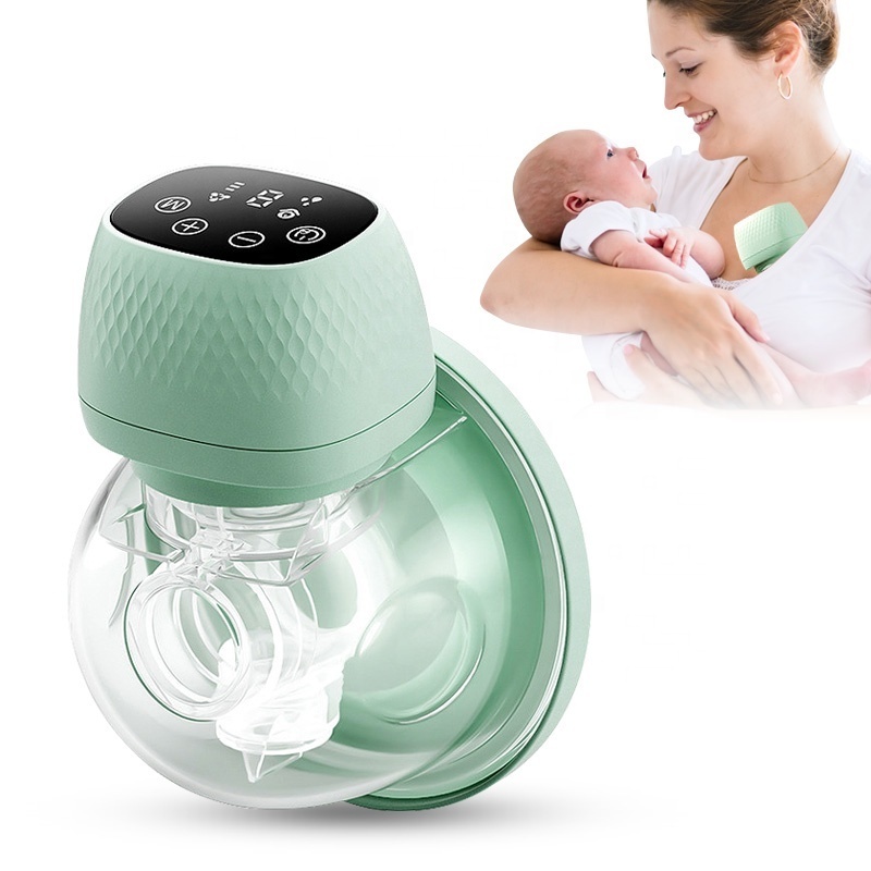 Smart Digital Hands-free Women Breast Pump For Milk Portable Lightweight Hospital Grade Wearable Breast Pump With Accessories