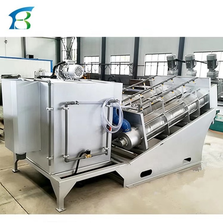 Presse A Vis Plant Dehydrator Water And Wastewater Treatment Machine Sludge Dewatering Machine Screw Press