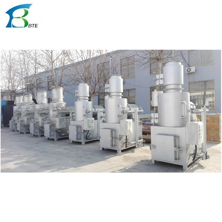 Hotel Industrial General Garbage Burning Solid Hospital Professional Medical Waste Incinerator Burner Waste Incinerator System