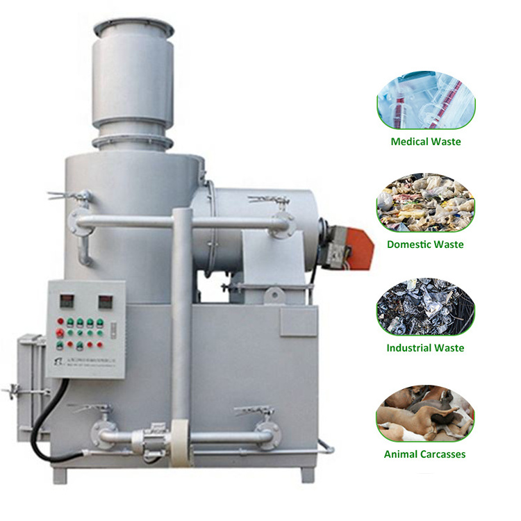 Competitive Price Kitchen Waste Dead Pets Cremation Machine WFS Price Animal Pet Waste Incinerator