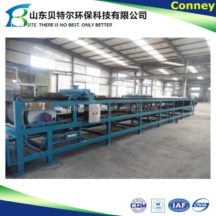 Gypsum desulfurization system, popular vacuum belt filter price, gypsum dewatering machine