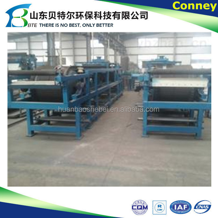 Gypsum desulfurization system, popular vacuum belt filter price, gypsum dewatering machine