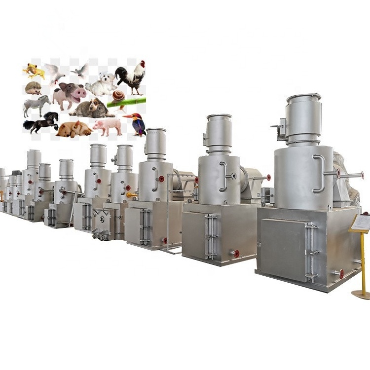 Horno Crematorio De Animal Cremation Machine Pet Carcass Cremation Oven Waste Incinerator For Dead Animal