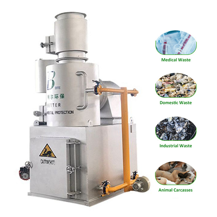 2024 New Product Cremation Waste Incinerator For Pets Smokeless Animal Incinerator