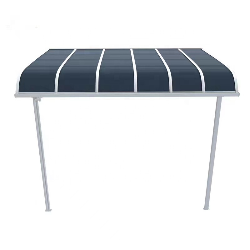 HB Factory Supplier Aluminum Carport Car Cover Shed Packing Polycarbonate PC Plastic Sheet Roof garage canopy carport