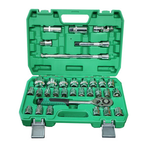 32 Pcs Tool Set Hand Kit Repair Garden Box Sets for Auto Mechanic Tools Kit