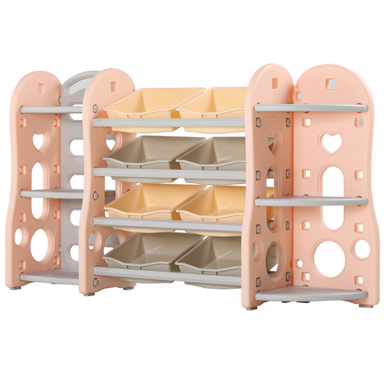 Best Selling High Quality Baby Color Storage Cabinet Drawer Toy Kids Plastic Bookshelf