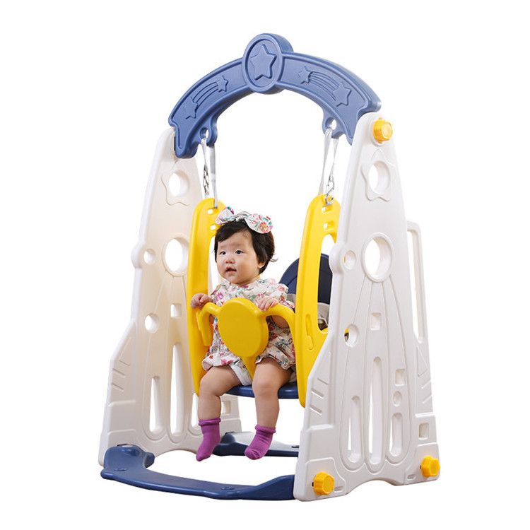 Kids indoor kindergarten high quality safe reinforcement home plastic baby swings