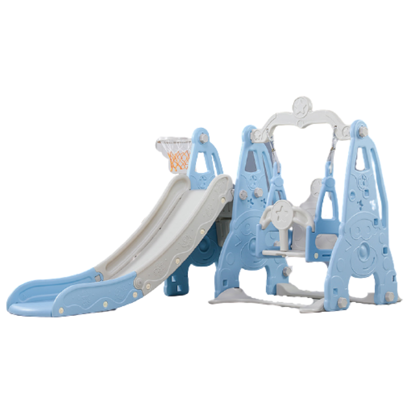 indoor Baby Home Child Indoor Toy Swing And Kid Playground Plastic Slide For Toddler