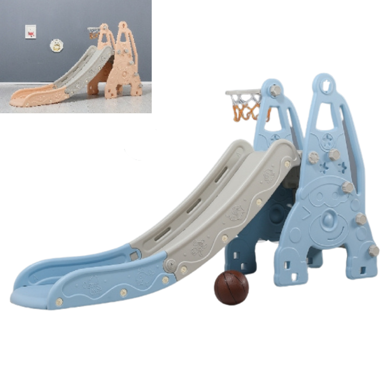 indoor Baby Home Child Indoor Toy Swing And Kid Playground Plastic Slide For Toddler