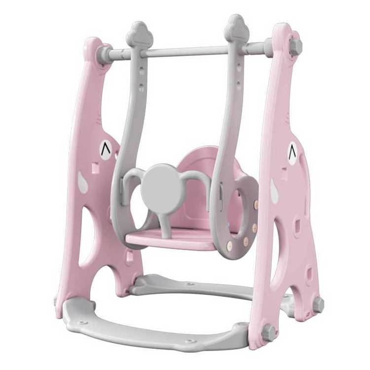 Multifunctional playground typical popular funny indoor little elephant iron beam swing for kids indoor swing