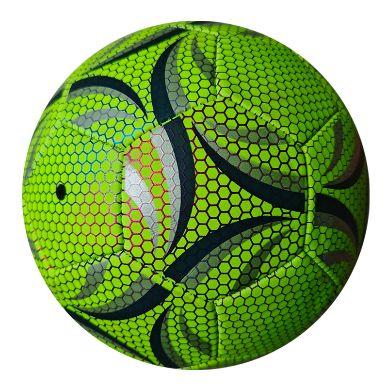 Machine stitching Soccer size 5 luminous football glow in dark led light up soccer ball custom logo wholesale