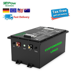 Wholesale Custom golf cart battery 36v 48v 100ah 105ah 72v Lifepo4 Battery golf cart battery 48v 100ah