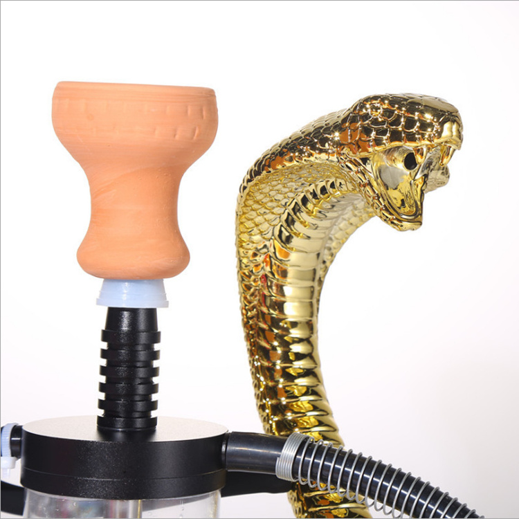 Chicha Arab Hookah Full Bar Lighted Hookah Snake Pipe Can Be Used by Many People Hookah New Shisha Set