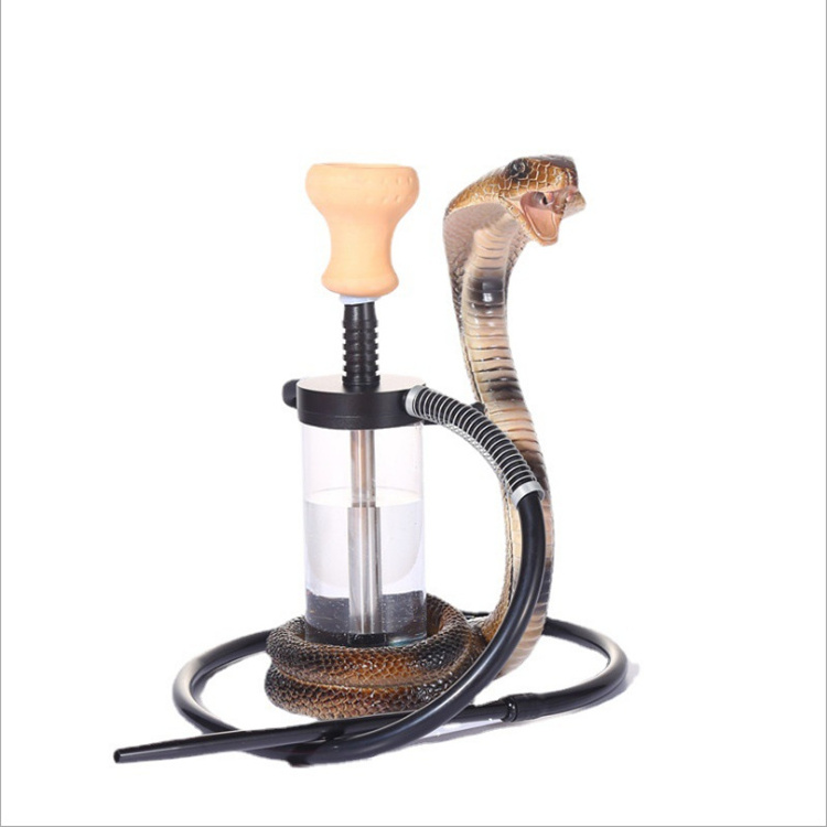 Chicha Arab Hookah Full Bar Lighted Hookah Snake Pipe Can Be Used by Many People Hookah New Shisha Set