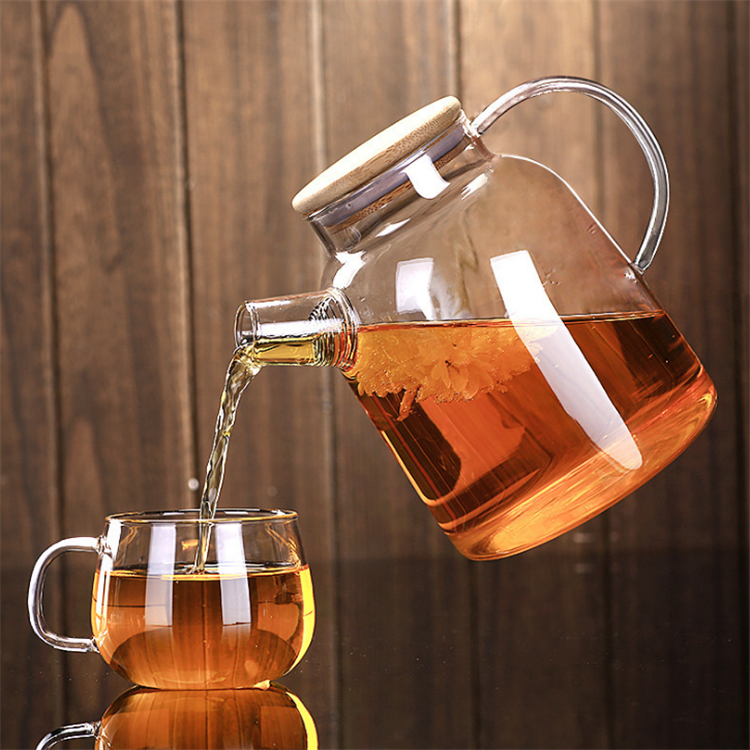 Large Capacity 1200ML 1600ML Water Tea Pot with Safe Filter Iced Tea Pitcher