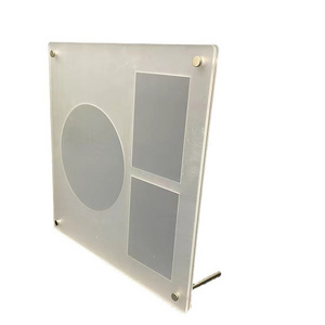 16" x16" Custom Size Clear Acrylic Wall Kpop CD Photocard Display Frame Stand for Vinyl Records