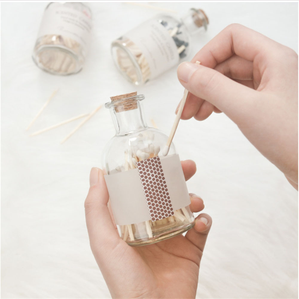 Clear Match Safe Container Glass Jar With Cork Lid For Safety Glass Jars Bottle