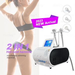 body shape slimming cool tech face lift sculpting machine fat removal cryo heating hot and cold hammer machine