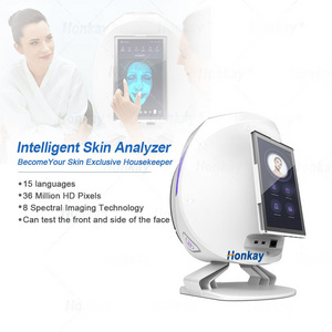 Best Selling Magic smart imaging Mirror Skin Analyzer Face 2023 Skin 3d Face Scanner Skin Analyzer Advanced face detector