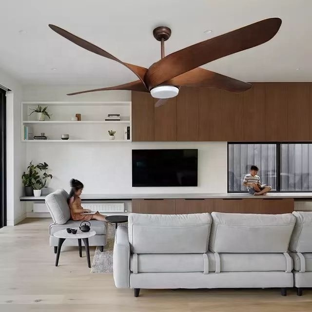 High quality Fan light ceiling mount LED ceiling light fan remote low noise fancy ceiling fan light