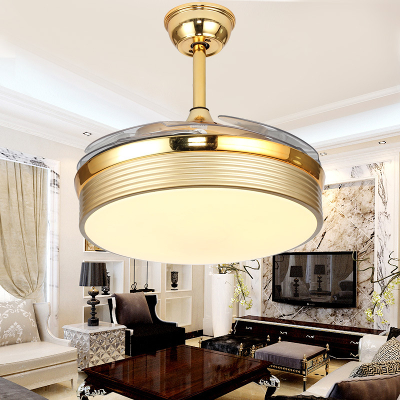 Modern Lamp Fixtures Living Room Hanging Decorative Light Chandelier 42''  48  ceiling fan with light