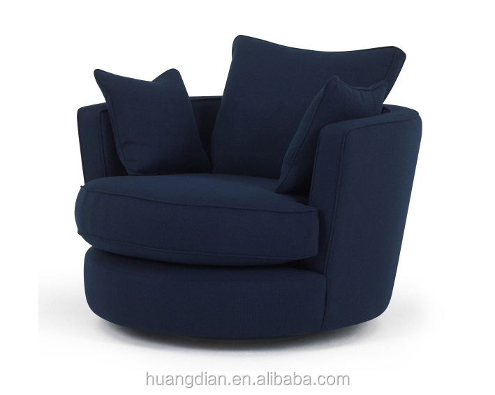 Buy furniture from China good quality foshan manufacture modern big round sofa chair