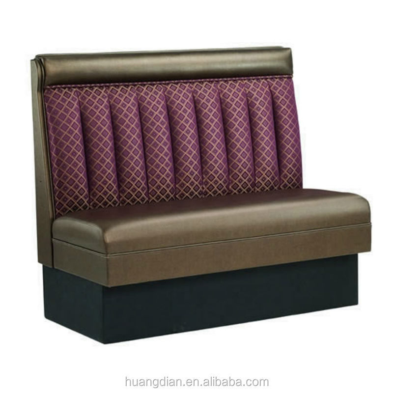 cheap price modern used leather restaurant booth sofa seating for sale