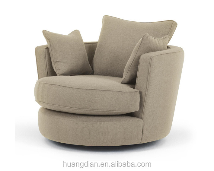 Buy furniture from China good quality foshan manufacture modern big round sofa chair