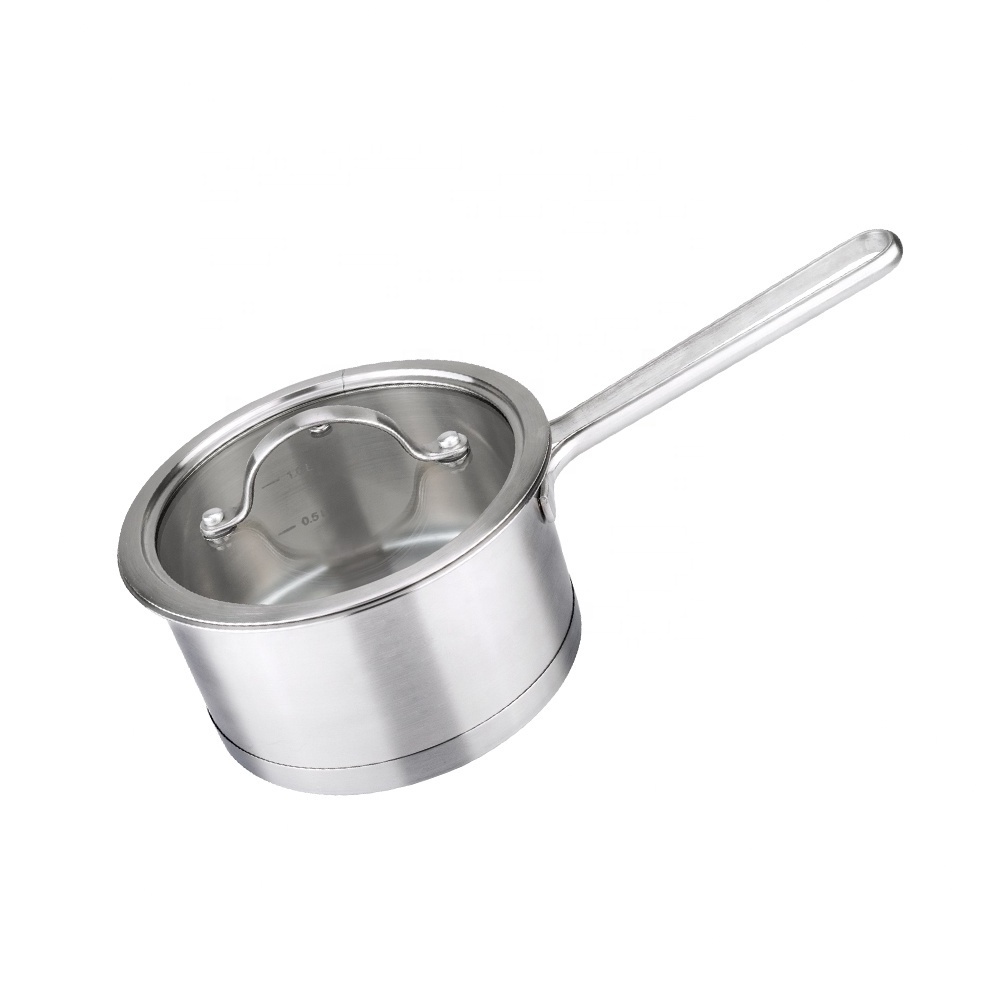 10pcs stainless steel pot 201 304 material capsulated induction bottom cocotte casserole