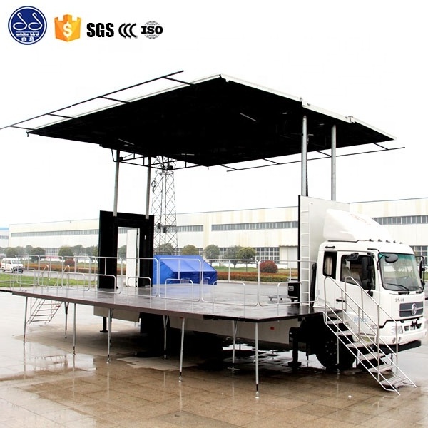 Europe popular good performance mobile stage trailer