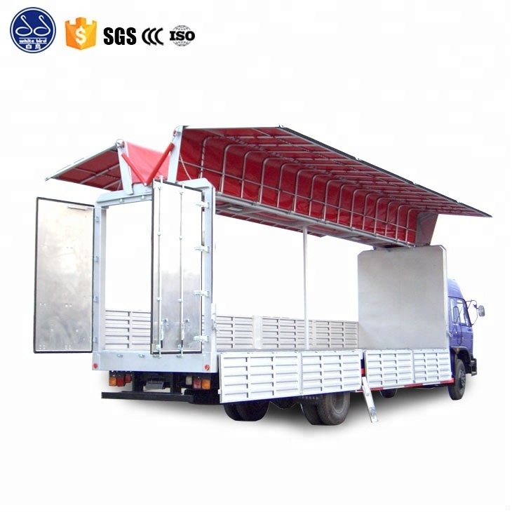 3 axles aluminum ally 53' dry van sem trailer /Dry VanTrailers/Swing door Vans for sale