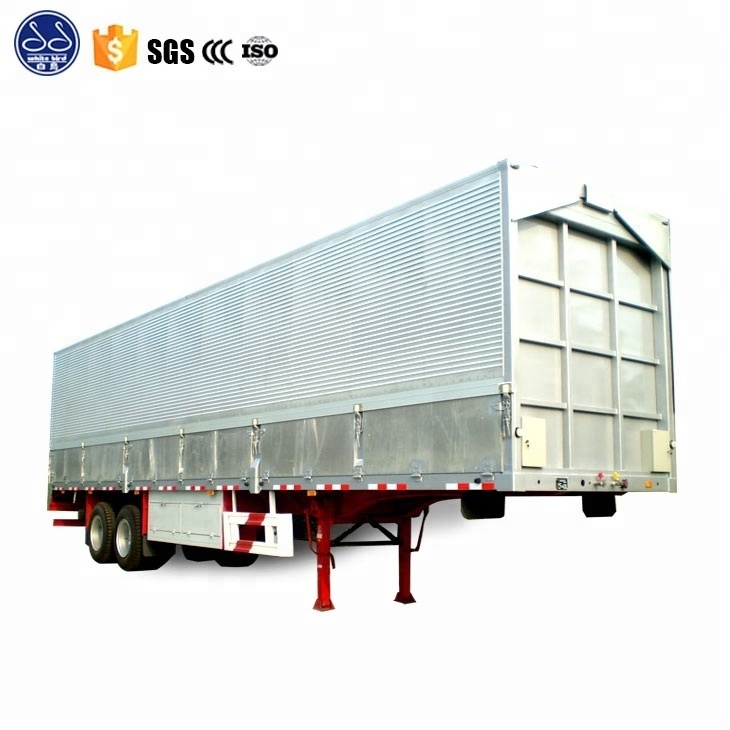 3 axles aluminum ally 53' dry van sem trailer /Dry VanTrailers/Swing door Vans for sale