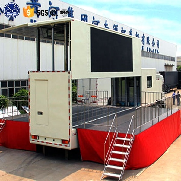 Europe popular good performance mobile stage trailer