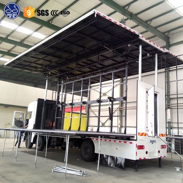 Europe popular good performance mobile stage trailer