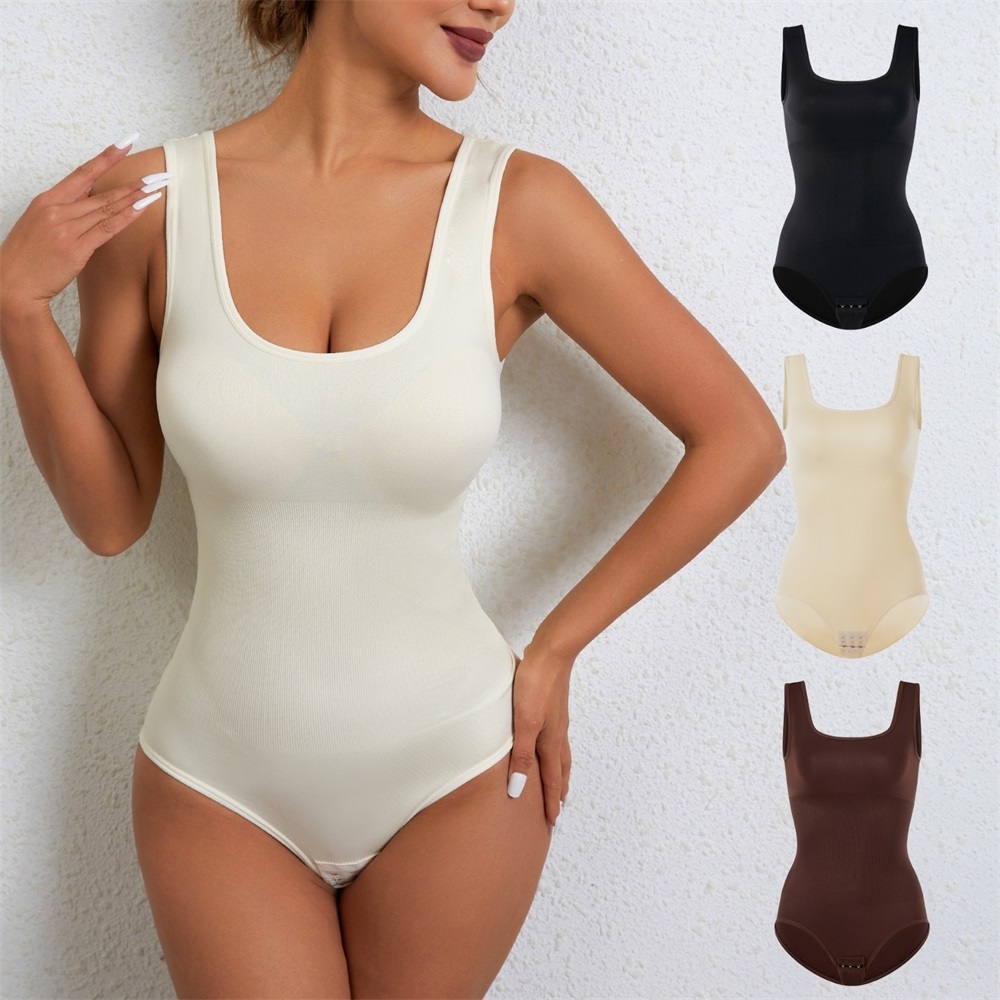 Custom Super Strong Gym Women Compression Panties Seamless Tummy Control Bodysuit Shapewear Underwear Waist Trainer Shaper